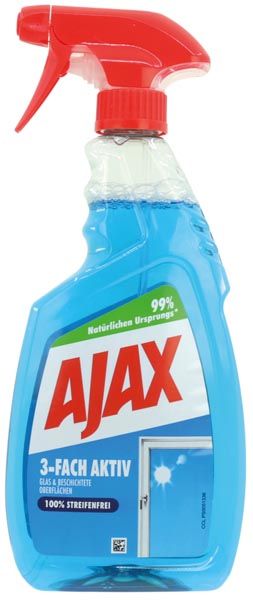 AJAX Glas Streifenfrei Spr 500 ml