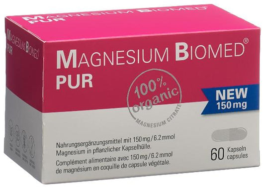 MAGNESIUM BIOMED PUR Kaps 150 mg 60 Stk
