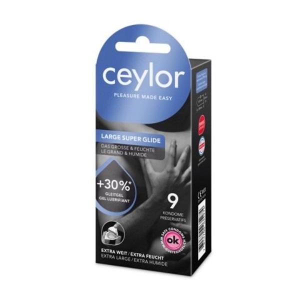 CEYLOR Large Super Glide Präservativ 9 Stk