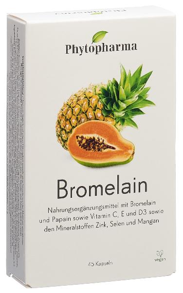 PHYTOPHARMA Bromelain Kaps 45 Stk