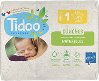 TIDOO F - Couches T1 (2-5kg) 24Stk