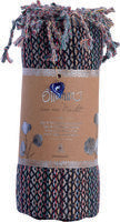 OTTOMAN Ala Hamamtuch schwarz 1Stk