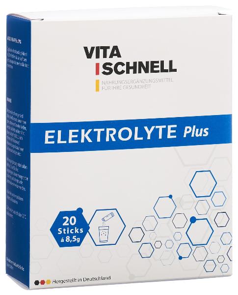 VITA SCHNELL Elektrolyte Plus Btl 20 Stk