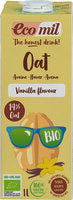 EcoMil Haferdrink Vanille ohne Zuckerzusatz, 1l