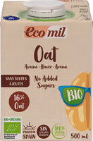 EcoMil Haferdrink ohne Zuckerzusatz, 500ml