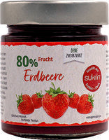 SUKRIN Fruchtaufstrich Erdbeere ohne Zuckerzusatz 225g