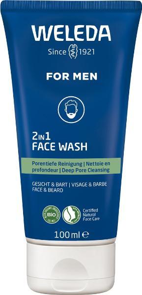 WELEDA FOR MEN 2in1 Face Wash Tb 100 ml