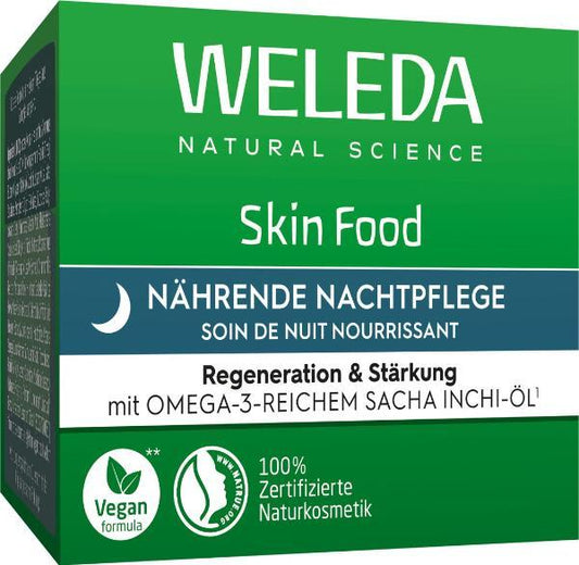 DrogerieMarkt24 - DrogerieMarkt24 WELEDA Skin Food Nachtpflege nährend Ds 40 ml - DrogerieMarkt24