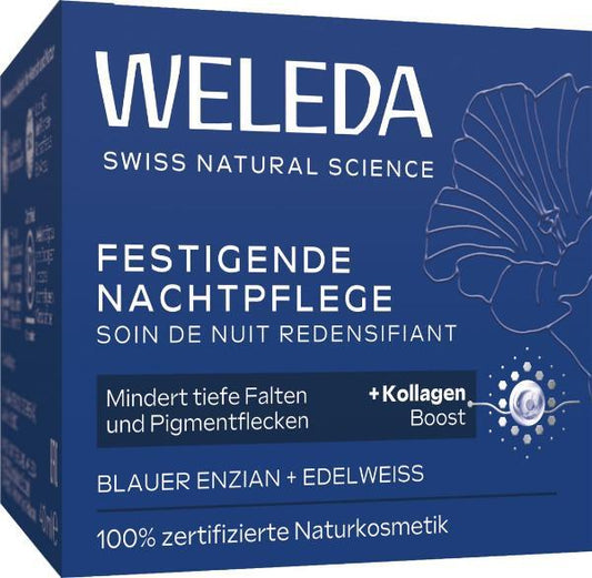 WELEDA Nachtpflege festigend bl Enz&Edelw 40 ml