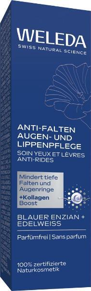 WELEDA Augen&Lippen Anti-Falten bl Enz&Edelw 10 ml
