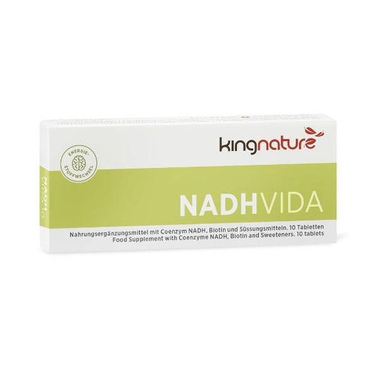 KINGNATURE NADH Vida Tabl 20 mg 10 Stk