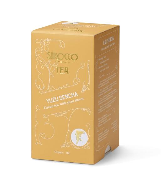 SIROCCO Teebeutel Yuzu Sencha 20 Stk