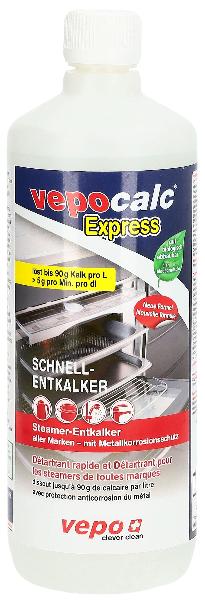 VEPOCALC Express Schnell Steamer Entkalker 1000 ml