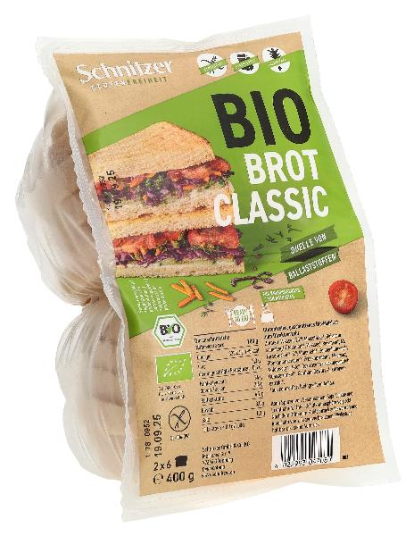 SCHNITZER Bio Toastbrot Classic hell Btl 400 g