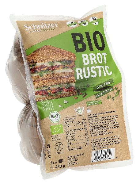 SCHNITZER Bio Toastbrot Rustic Btl 430 g