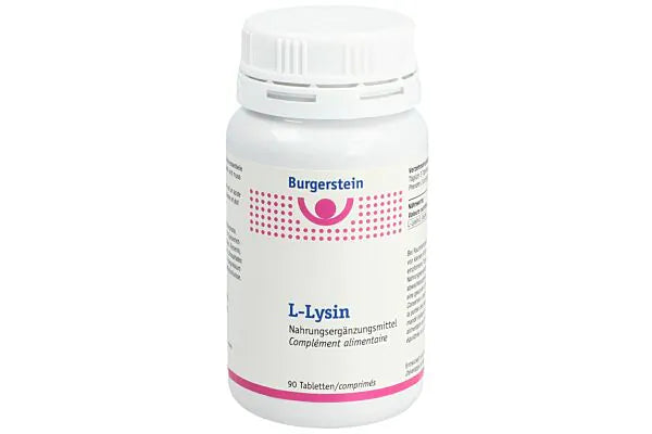 DrogerieMarkt24 - DrogerieMarkt24 BURGERSTEIN L-Lysin 500 mg 90 Stück - DrogerieMarkt24