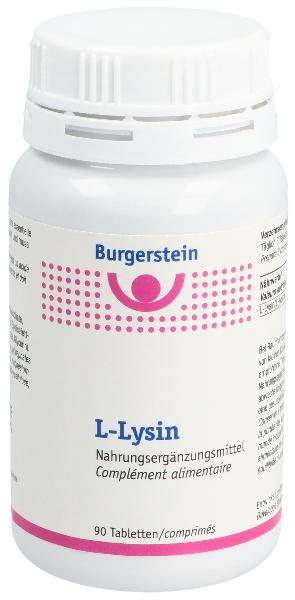 DrogerieMarkt24 - DrogerieMarkt24 BURGERSTEIN L-Lysin 500 mg 90 Stück - DrogerieMarkt24