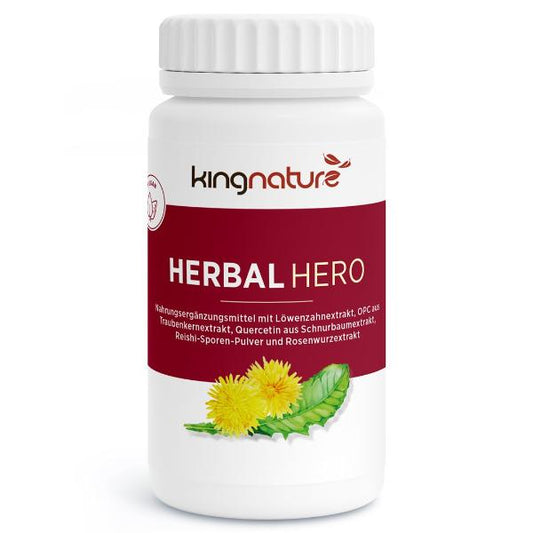 KINGNATURE Herbal Hero Kaps Ds 60 Stk