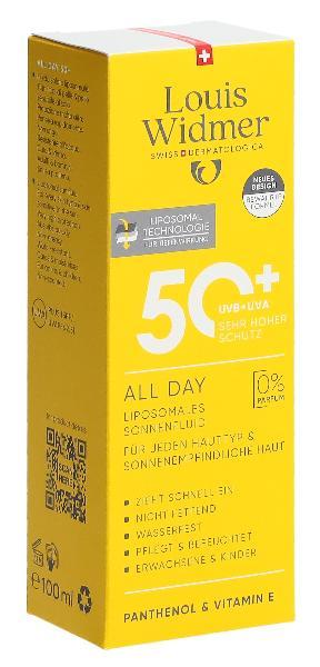 WIDMER All Day LSF50+ o Parf 100 ml