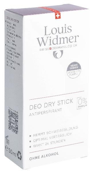 WIDMER Deo Dry Stick Antiperspirant o Parf 50 ml