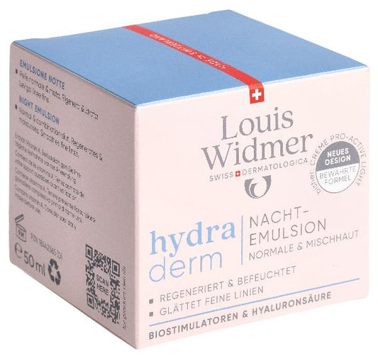 WIDMER Hydraderm Nachtemulsion parf 50 ml