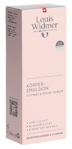 WIDMER Körperemulsion parf 200 ml