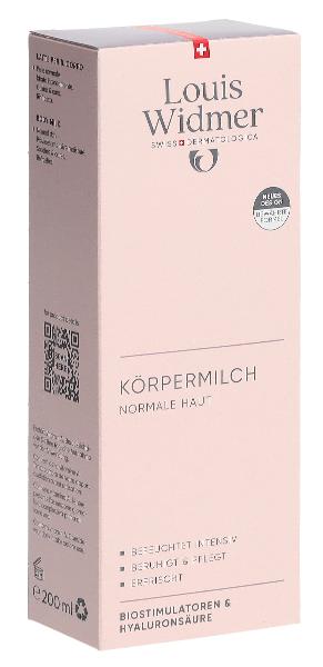 WIDMER Körpermilch parf 200 ml