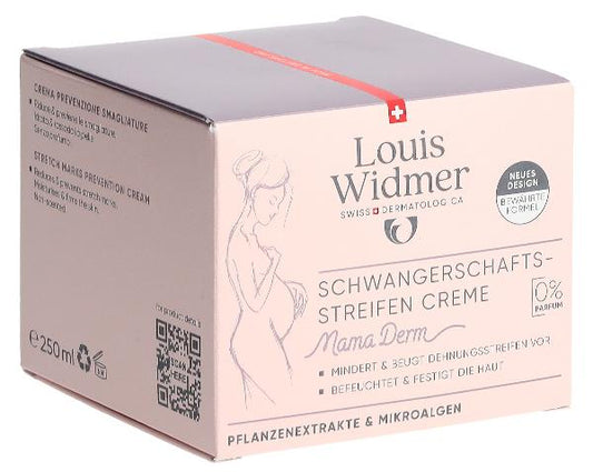 DrogerieMarkt24 - DrogerieMarkt24 Widmer MamaDerm Schwangerschaftsstreifen Creme unparfümiert 250 ml - DrogerieMarkt24