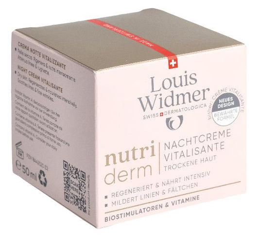WIDMER Nutriderm Nachtcr Vitalisante parf 50 ml