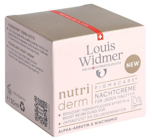 WIDMER Nutriderm Pigmacare Nachtcreme o Parf 50 ml