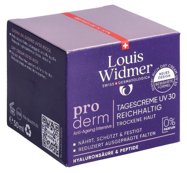 WIDMER Proderm Tagescr UV30 reichh o Parf 50 ml