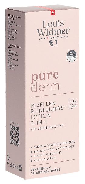 WIDMER Purederm Mizel Reinigungslot o Parf 200 ml
