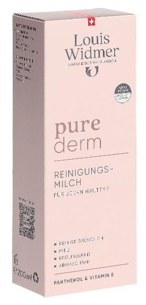 WIDMER Purederm Reinigungsmilch parf 200 ml