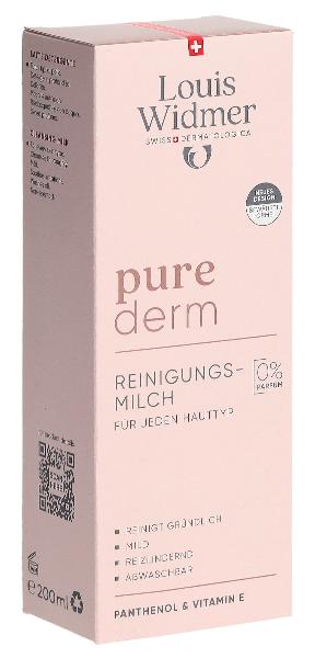 WIDMER Purederm Reinigungsmilch o Parf 200 ml