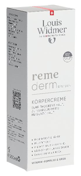 WIDMER Remederm Körpercreme parf 200 ml