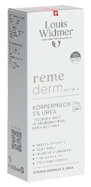WIDMER Remederm Körpermi 5% Urea o Parf (n) 200 ml