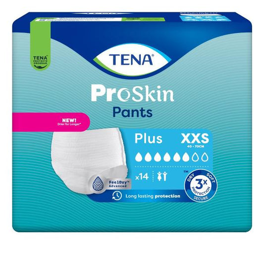 TENA Pants Plus XXS 40-70cm (neu) 14 Stk