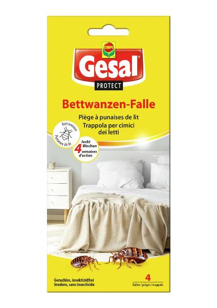 GESAL PROTECT Bettwanzen-Falle 2 x 2 Stk
