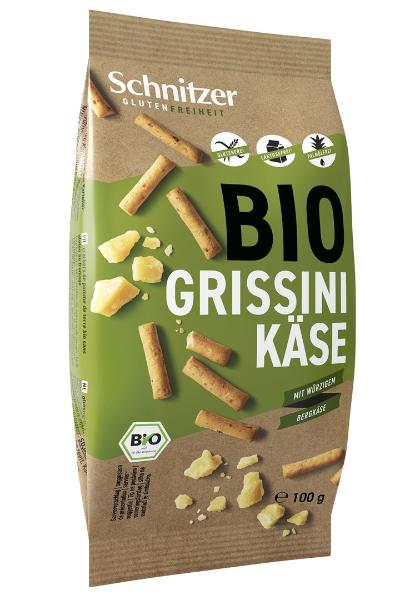 SCHNITZER Bio Grissini Käse glutenfrei 100 g