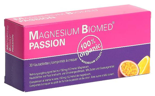 MAGNESIUM BIOMED Kautabl PASSION 30 Stk