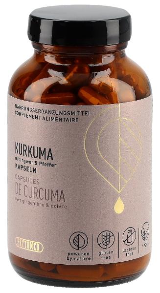 PHYTOMED Kurkuma Kaps Ingwer&Pfeffer 180 Stk