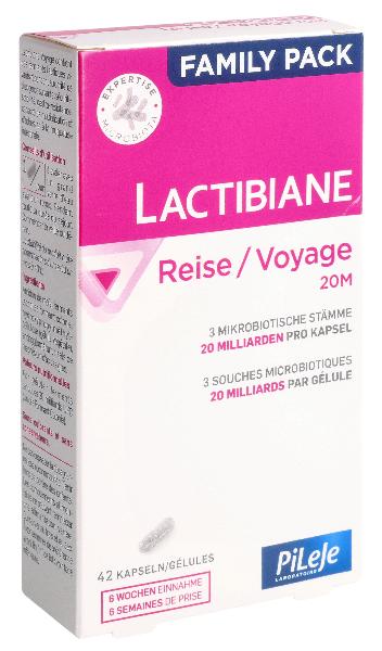 LACTIBIANE Voyage Family Pack Kaps 42 Stk