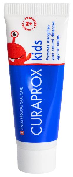 DrogerieMarkt24 - DrogerieMarkt24 CURAPROX kids Zahnpasta Erdbeere 950ppm F Tb 10 ml - DrogerieMarkt24