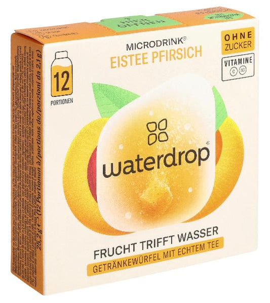 WATERDROP Eistee Pfirsich oZ Box 25.2 g