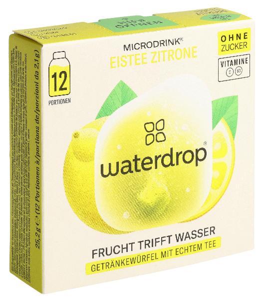 WATERDROP Eistee Zitrone oZ Box 25.2 g