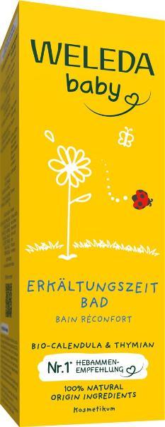 WELEDA BABY Erkältungszeit Bad Calendula Tb 75 ml