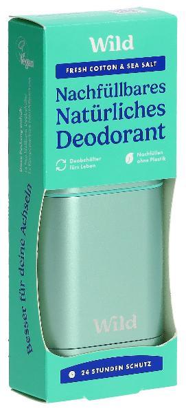 WILD Deo Starterset Stick Aqua+Fresh Cotton 40 g