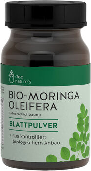 DOC NATURE’S Moringa Oleifera Blattpulver 100g