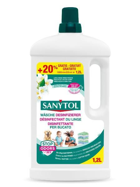 SANYTOL Wäsche Desinfizierer +20% gratis Fl 1.2 lt