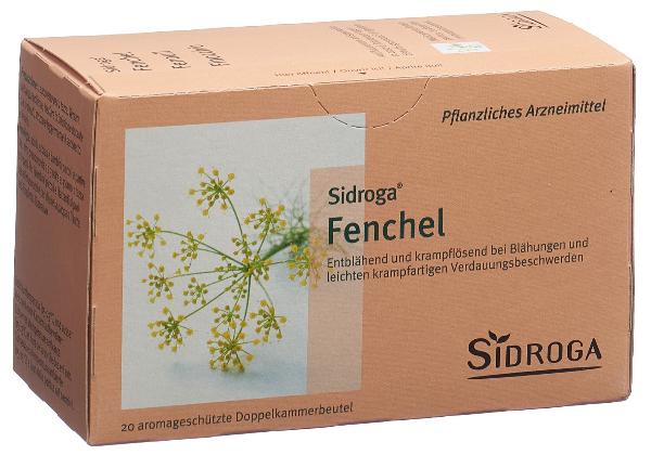 DrogerieMarkt24 - DrogerieMarkt24 SIDROGA Fenchel 20 Btl 2 g - DrogerieMarkt24